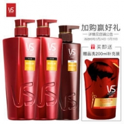沙宣 洗发水套装修护水养 500ml*2+护发素400ml 送洗200ml补充装*2件 168.9元包邮（2件75折）