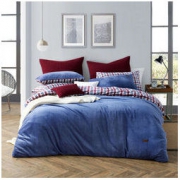 LOVO HOME 罗莱生活 棉绒毛床品四件套 良品格调 1.8米床 399元包邮
