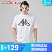 Kappa卡帕 男款运动短袖休闲T恤 129元特大优惠