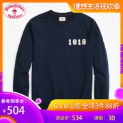 Brooks Brothers 布克兄弟 1000047041 男士套头卫衣 *3件 1409.76元包邮（合469.92元/件）