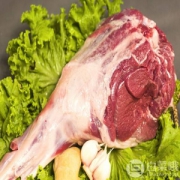 限地区，涝河桥 宁夏滩羊 带骨后腿 2kg