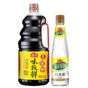 海天 味极鲜特级生抽酱油1.9L+海天 草菇老抽150ml或海天 白米醋 450ml