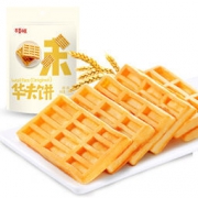 百草味 原味华夫饼 168g/袋 网红小零食*13件 106.7元包邮（粉丝价、需用劵）