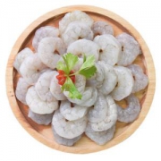 国联大号翡翠生虾仁1kg58-66只*2件+渔港冷冻渤海四去带鱼段700g20-23段*4件