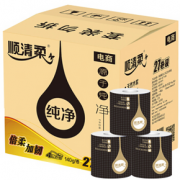 顺清柔 纯净系列卷纸 4层*140g*27卷