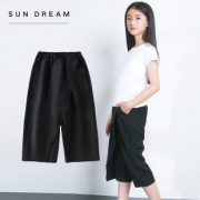 阳光皮尔 女童七分裤夏薄款  券后18元包邮