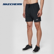 Skechers斯凯奇男装新款运动短裤 健身训练跑步短裤 SAMU185118  券后69元