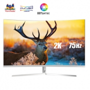 ViewSonic 优派 VX3258-2KC-HD-W 31.5英寸显示器（2K、1800R、88%NTSC）  1569元包邮（双重优惠）