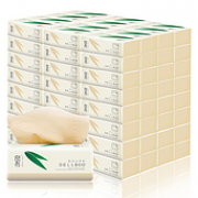 100抽x30包x2件，DELLBOO良布 超韧本色母婴抽纸 3层
