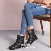 限UK5.5码，Ecco 爱步 Babett 芭贝特 女士Hydromax®防泼水真皮短靴 Prime会员免费直邮含税