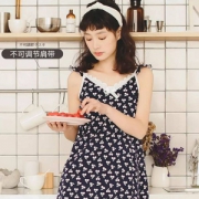 芬腾旗下千线艺，女士纯棉甜美可爱吊带睡裙 多款