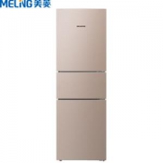 MELING 美菱 BCD-218L3CFX 218升 三门冰箱（金色）