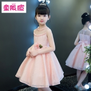 韩版女童连衣裙蕾丝裙演出公主裙 券后￥48