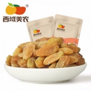 西域美农 树上黄葡萄干 500g