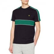 限XS码，Lyle & Scott 苏格兰金鹰 TS1004V 男士纯棉撞色T恤 Prime会员凑单免费直邮含税