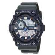 CASIO 卡西欧 AEQ200W-3AV 男士电子腕表