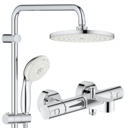 1日0点：GROHE 高仪 34337000+27389001 38°龙头花洒淋浴喷头套装 1574元包邮（前2小时）