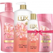 1日0点：LUX 力士 桃花沁香（洗发水750ml+沐浴露720g+洗沐100g*2） *2件 69.9元包邮（前1分钟）