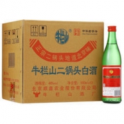 牛栏山 大二锅头 46度 500ml*12瓶 整箱装（绿瓶） 82元
