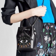 Kenzo 高田贤三 女士真皮Mini水桶包 两色