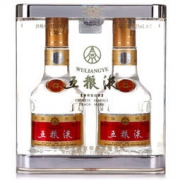 京东PLUS会员：五粮液 52度 礼盒装白酒 225ml*2瓶 759元包邮