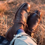 限US9码，Rockport 乐步 Wynstin Chukka 男士真皮短靴 Prime会员免费直邮含税