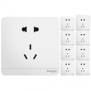 Schneider Electric 施耐德 绎尚系列五孔插座 10只  162.52元包邮