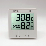 华盛 电子数字高精度 干湿温度计 带闹钟功能