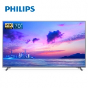 20日0点、绝对值：PHILIPS 飞利浦 70PUF6894/T3 70英寸 4K 液晶电视 4499元包邮（送叮咚音箱）