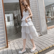 新款夏季法国CHIC吊带连衣裙女 券后￥49
