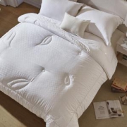 LOVO 乐我家纺 典雅提花负离子蚕丝春秋被 200*230cm