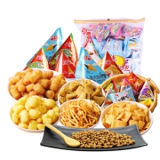 三惠 零食大礼包（含尖脆角+瓜子仁+米酥等） 480g 9.99元包邮（需用券）