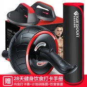 凯速（KANSOON） 健身三件套 健腹轮俯卧撑瑜伽垫套装  券后49元