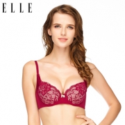 ELLE B00317WJ 女士薄款聚拢精美蕾丝文胸89元（需用券）