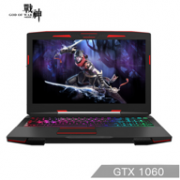 Hasee 神舟 战神Z7-KP7GH 15.6寸 游戏本笔记本（i7-8750H、8GB、256GB+1TB、GTX1060 6G、RGB键盘 )