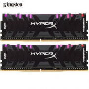 Kingston 金士顿  DDR4 3600 16GB(8G×2)套装 台式机内存 骇客神条 Predator掠食者系列 RGB灯条 1199元