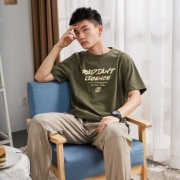 1日0点狂欢价：唐狮 623210022331 男士纯棉港风T恤