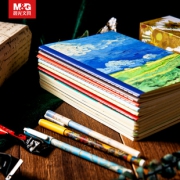 18日0点：M&G 晨光 HAPY0146 梵高系列 A5缝线本 12本/套  34.9元包邮（限前500件）