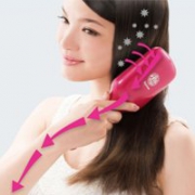 KOIZUMI 小泉成器 KBE-2810/VP 电动音波震动磁气按摩梳