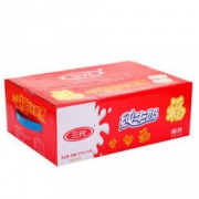 SANYUAN 三元 纯牛奶 全脂灭菌乳 227ml 16包 普通装 *2件 51.2元（合25.6元/件）