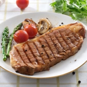 雪菲 原切西冷牛排 250g *2件 99元包邮（合49.5元/件）