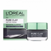 凑单品，L'OREAL PARIS 巴黎欧莱雅 Pure Clay 矿物泥排毒面膜 50ml