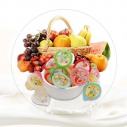 5日20点：嘉美祥达【草莓+龙眼+琵琶+菠萝】混合500g装  果冻