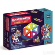 六一好礼，MAGFORMERS 益智磁性积木46片