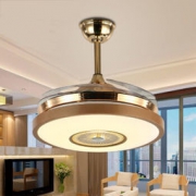 HAIDE 海德照明 吊扇灯 金玉盘 带遥控 36W 419.3元包邮（需用券）