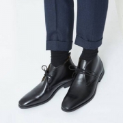 限US8码，Clarks 其乐 Gilman Mid 男士中帮皮鞋 Prime会员免费直邮含税