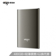 aigo 爱国者 S01 USB3.0 移动固态硬盘 480GB 459元包邮