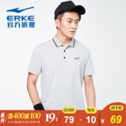 ERKE 鸿星尔克 11218219017 男女休闲POLO衫59元包邮（需用券）