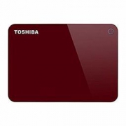 Prime会员：TOSHIBA 东芝 CANVIO CONNECT II 移动硬盘 红色 1TB 296.09元+30.7元含税包邮约327元