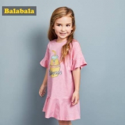 Balabala 巴拉巴拉 女童洋气连衣裙